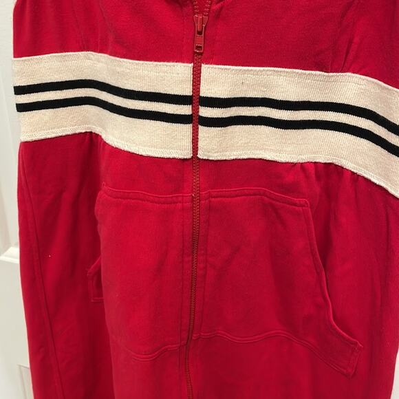 Norma Kamala x Everlast red striped sleeveless zip up dress small - Picture 7 of 8